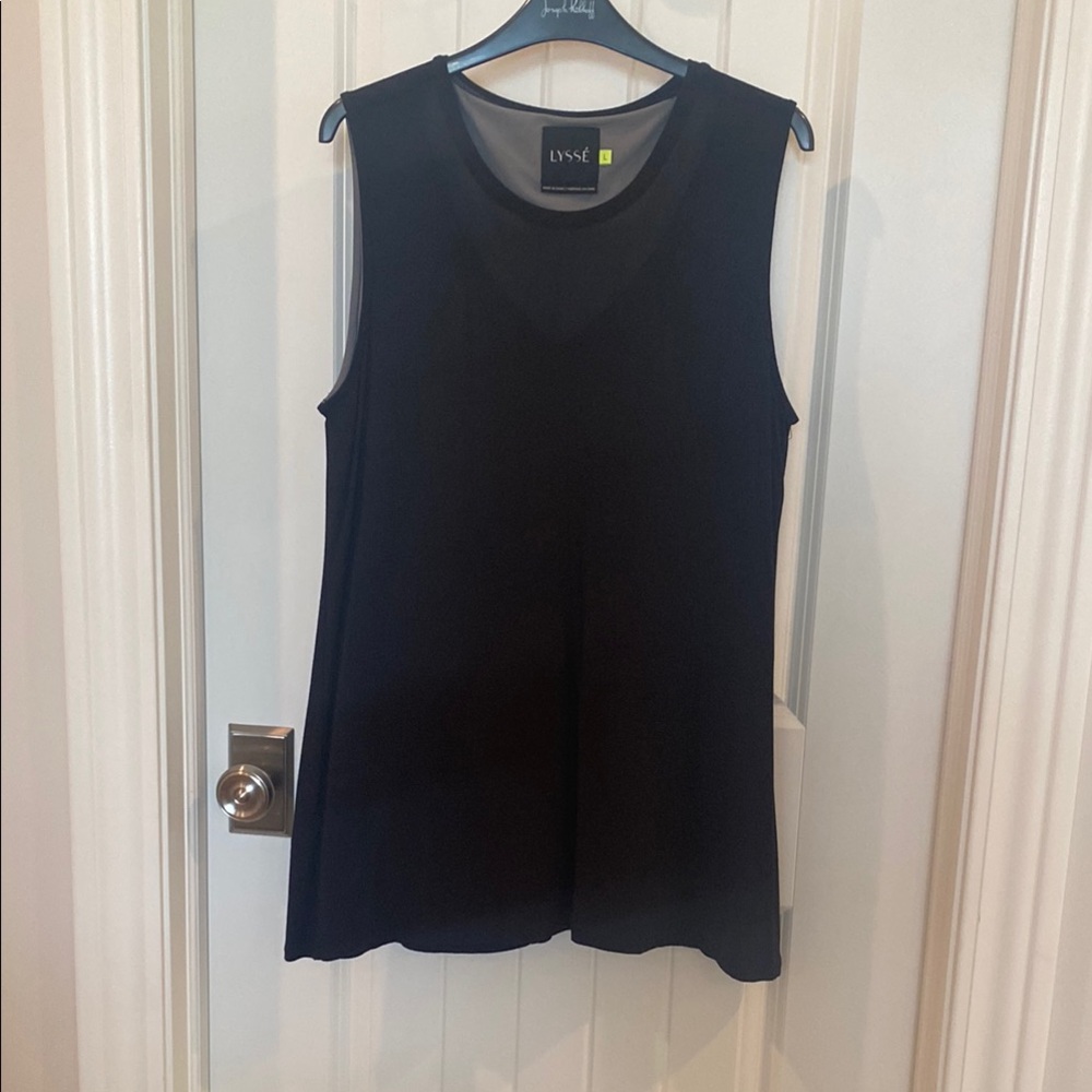 Lysse Women's Black Sleeveless Top